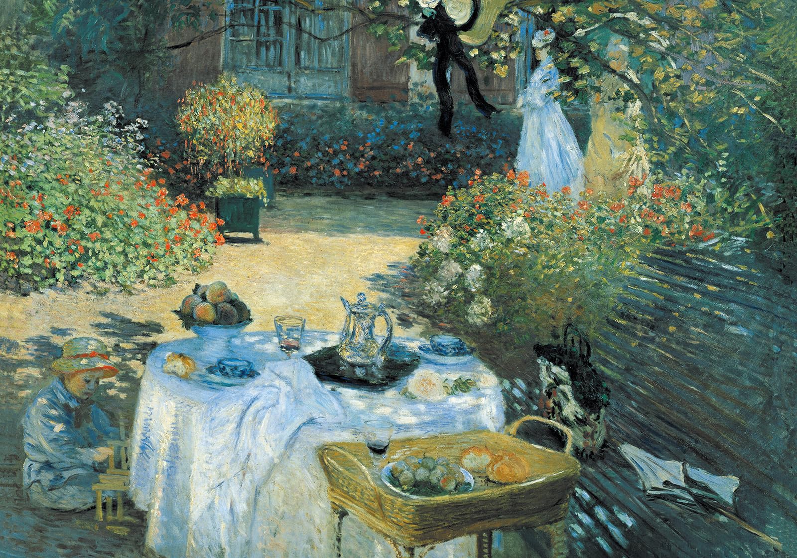 Amazon.com: 2000 Piece Puzzle, Lunch in The Garden 2000 Piece